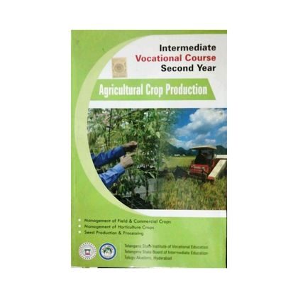 Intermediate Vocational Course II year Agricultural Crop production Telugu Academy