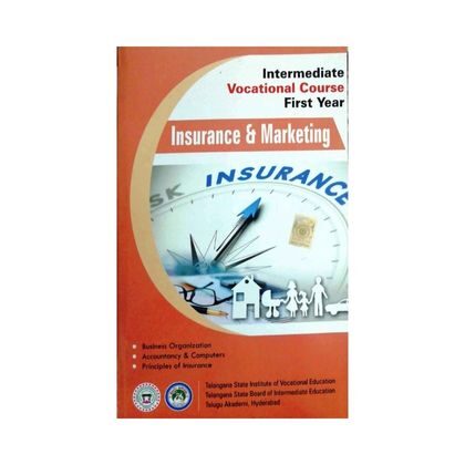 Intermediate Vocational Course  I Year Insurance & Marketing Telugu Academy