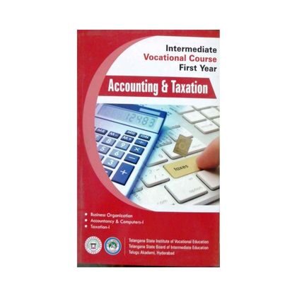 Intermediate Vocational Course I year Accounting & Taxation