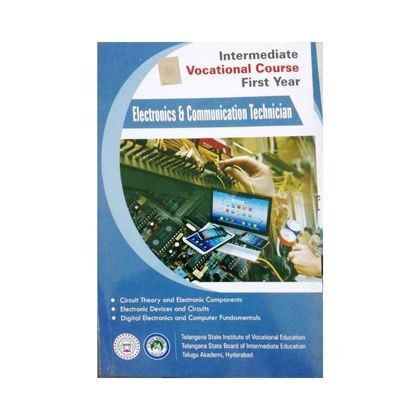 intermediate Vocational Course I year Electronics & Communication Technician Telugu Academy