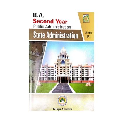 BA Public Administration Sem IV State Administration
