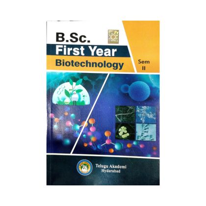 BSc Biotechnology Sem II Telugu Academy