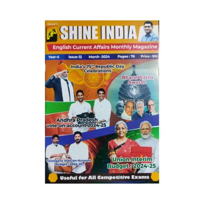 Shine India Magazine March 2024 English Medium