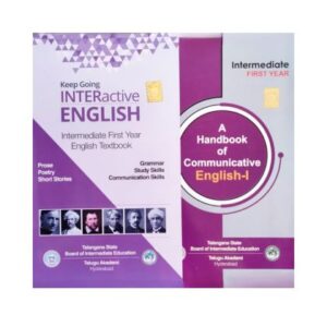 Intermediate English First year Text book with hand book