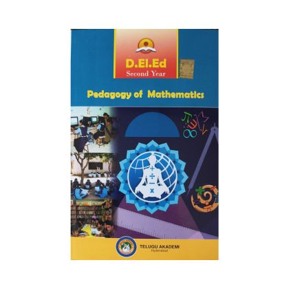 DElEd Second year Pedagogy of Mathematics II Textbook by Telugu Academy